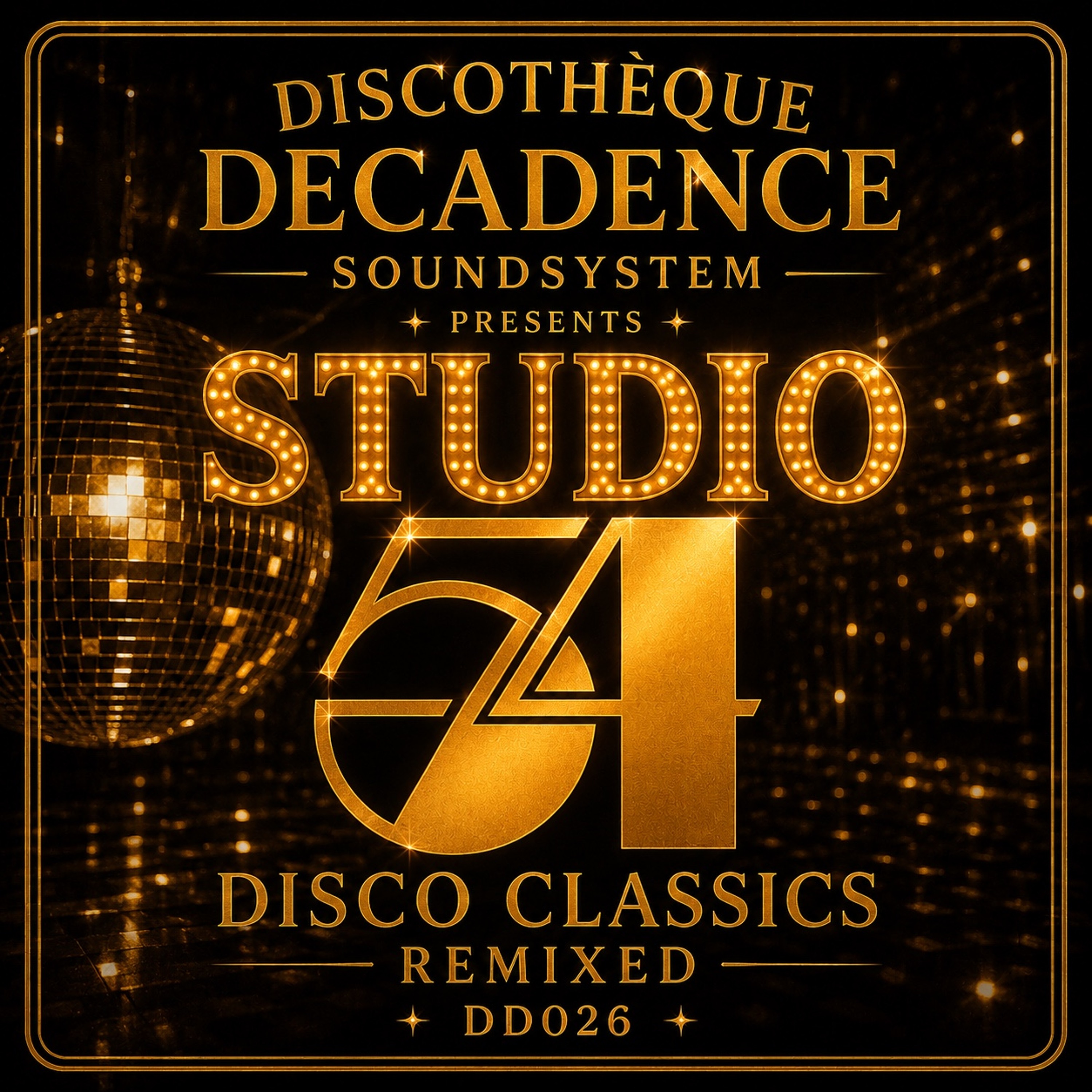 Studio 54 Disco Classics Remixed - Discothèque Decadence DD026 episode artwork