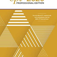 [Download] EBOOK 📕 CPT Professional 2020 (CPT / Current Procedural Terminology (Prof