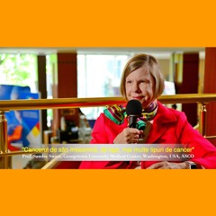 Prof. Sandra Swain - Cancerul de san inseamna, de fapt, mai multe tipuri de cancer