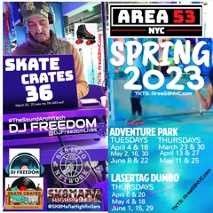 Skate Crates 36 - LIVE at Area 53  [Spring ROLL 2023] 14th appearance