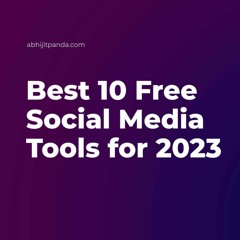 Social Media Tools For 2023