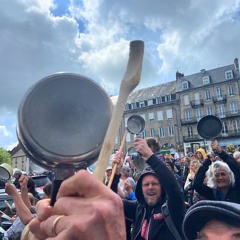 230501 · Casserolade (et batucada) · Manif du 1er mai 2023 · Guéret (Creuse)