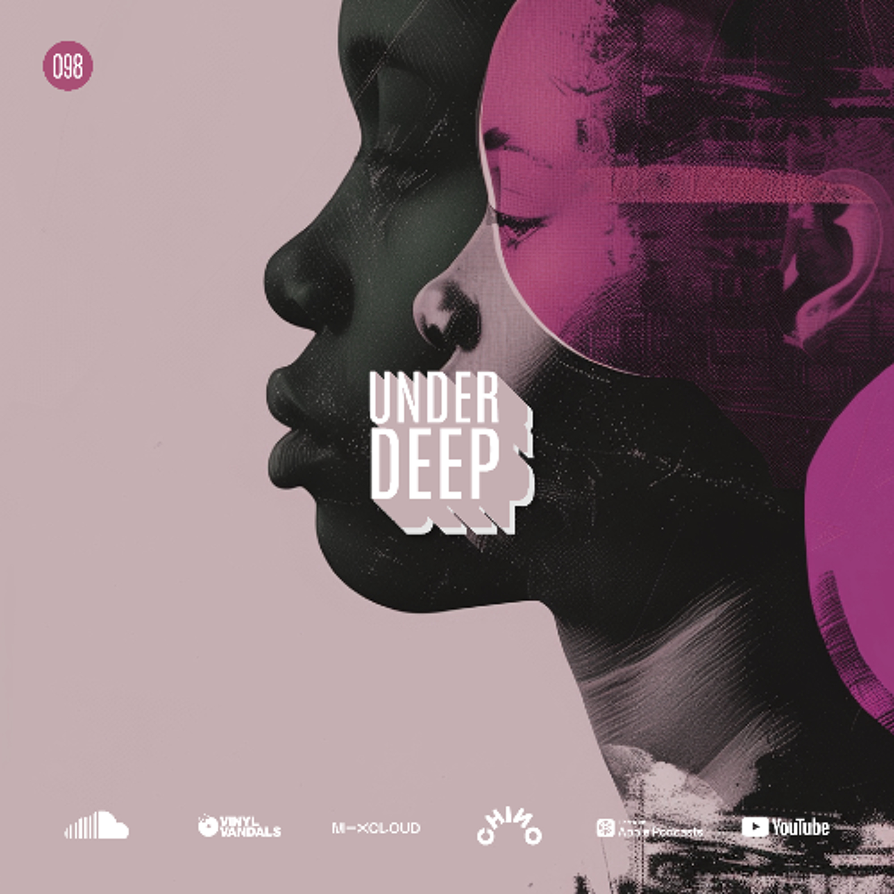 UnderDeep 098 - Chino feat Atmos Blaq | Jimpster | Crackazat | Dwson | Black Coffee | AtJazz episode artwork