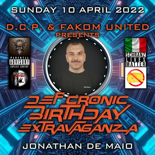 JONATHAN DE MAIO @ DEF CRONIC BIRTHDAY EXTRAVAGANZA by D.C.P. & FAKOM UNITED