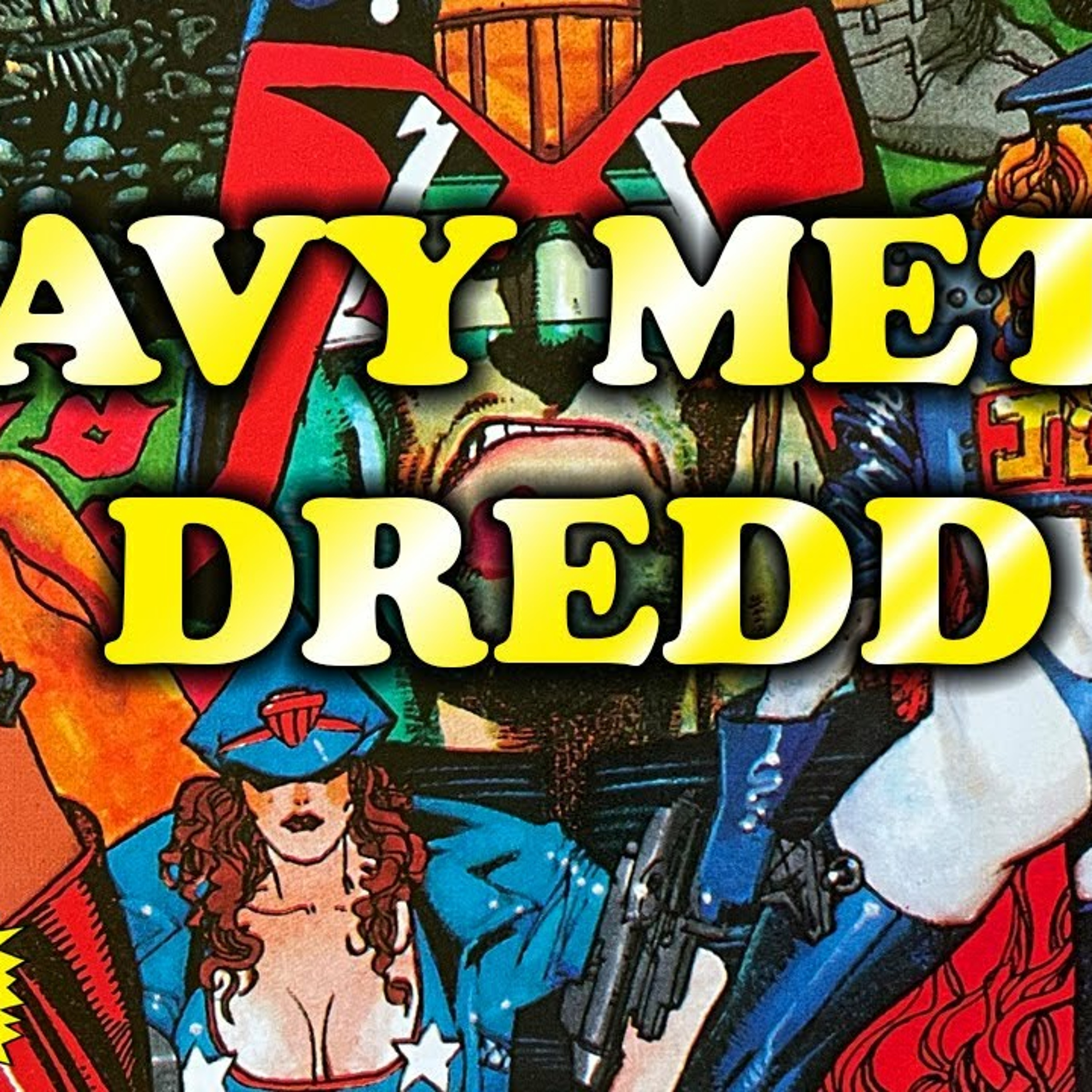Bisley's JUDGE DREDD Crosses the Line! episode artwork
