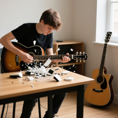 Don’t Tear My Soul, Guitar.