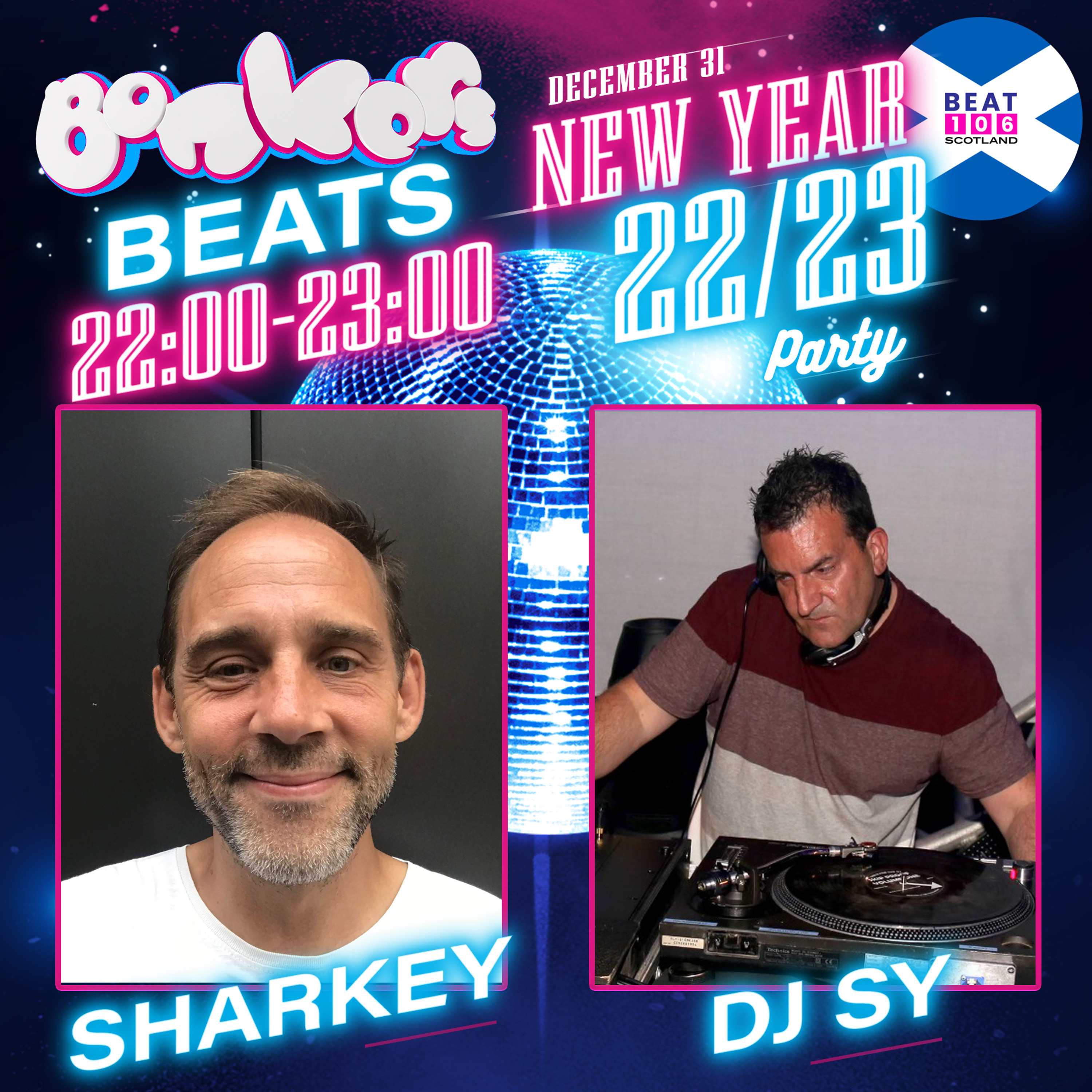 Sharkey and DJ Sy - Bonkers Beats 91A - 31.12.22