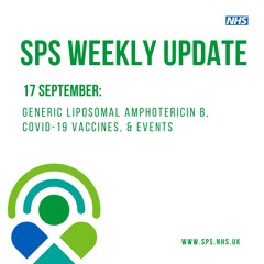 17 September: Generic liposomal amphotericin B, Covid-19 vaccines, & Events