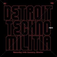 Matt Radovich DJing at RVRB feat the Detroit Techno Militia 2x4 Jan 2024