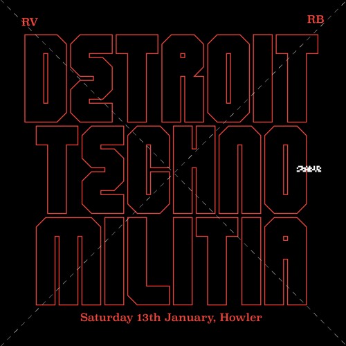 Matt Radovich DJing at RVRB feat the Detroit Techno Militia 2x4 Jan 2024