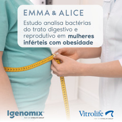 Estudo analisa bactérias do trato digestivo e reprodutivo em mulheres inférteis com obesidade