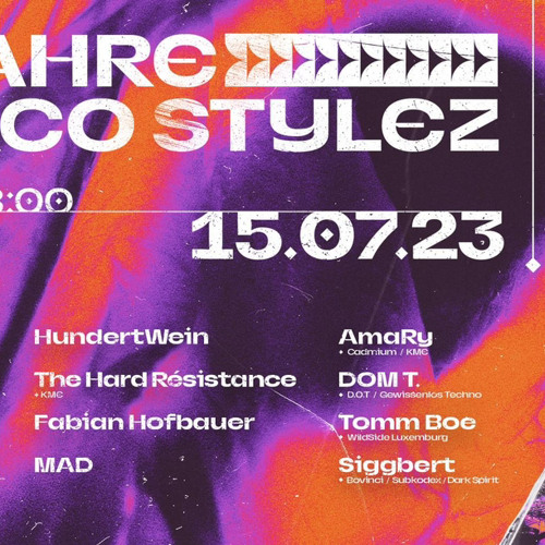 HundertWein @ 25 Jahre Marco Stylze @ Different Club Trier