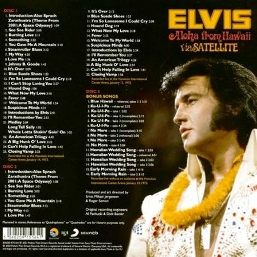 Stream Elvis Presley Aloha From Hawaii Deluxe Edition Dvd Torrent [NEW] by  Kristin | Listen online for free on SoundCloud