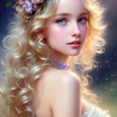A Golden Sweep of Hair
