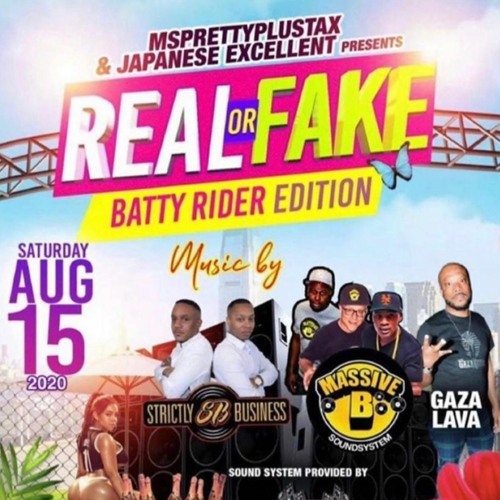 STRICTLY BUSINESS - LAVA SOUND - MASSIVE B LIVE @ REAL OR FAKE (AUG 2020)