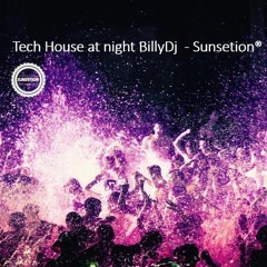 Tech House at night