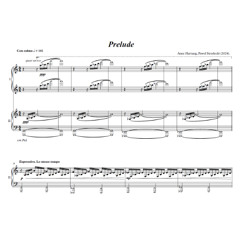 Anne Hartung & Pawel Strzelecki: Prelude for Piano for 4 Hands (2024).