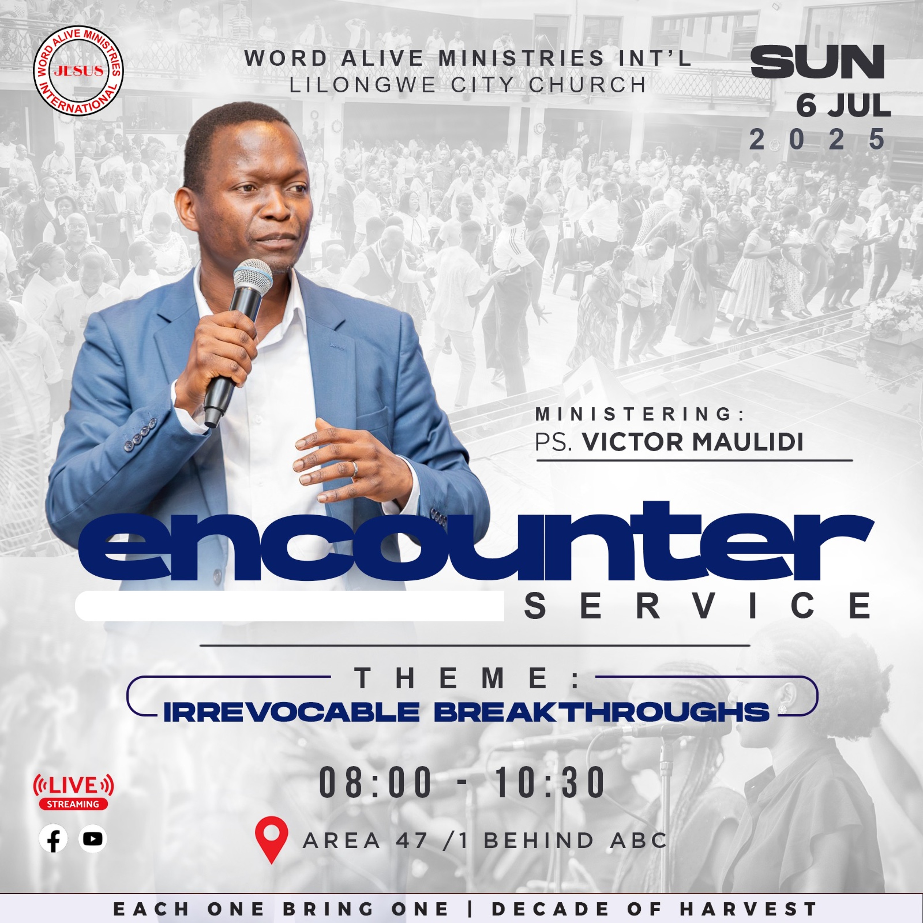 Encounter Service Ps. Victor Maulidi "Irrevocable Breakthroughs"