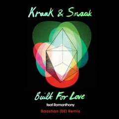 Kraak & Smaak Feat. Romanthony - Built For Love [Baastian (DE) Remix]