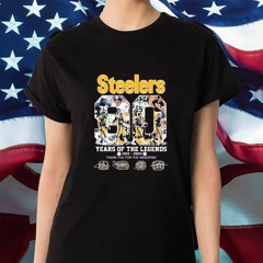 The Steelers Abbey Road 90 Years Of The Legends 1933-2023 Signatures T-Shirt