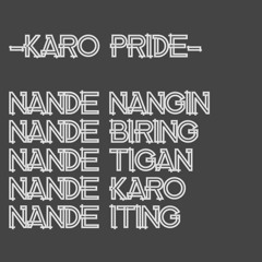 JUNGLE DUTCH BRU BRU KALAK KARO #KAROPRIDEE