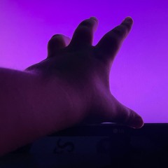 Purple lit room