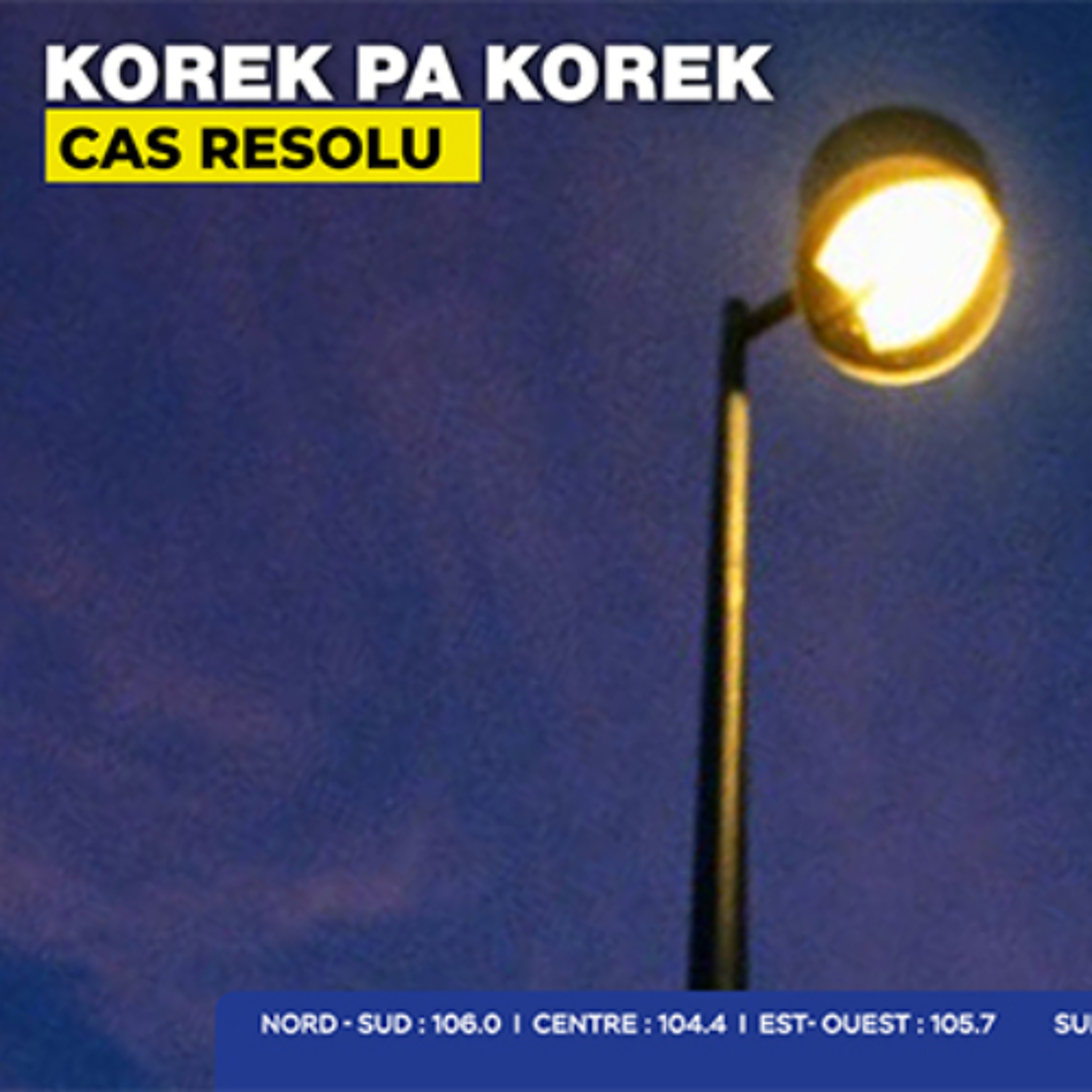 Korek pas korek : Des lampadaires réparés après le cri du cœur de Steffy
