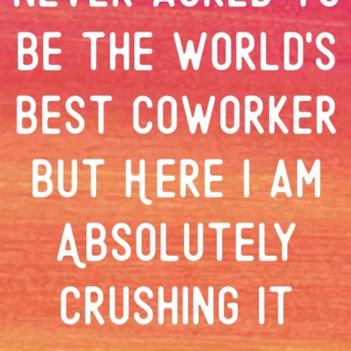 pdf coworker gits :never asked to be the world's best coworker but here i