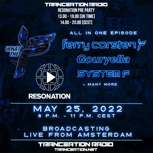 Tom Bradshaw - Resonation [Pre - Party Broadcast) [May 2022]