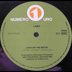 Lama - Love On The Rocks (PIEK Disko Rework) - MPEP020