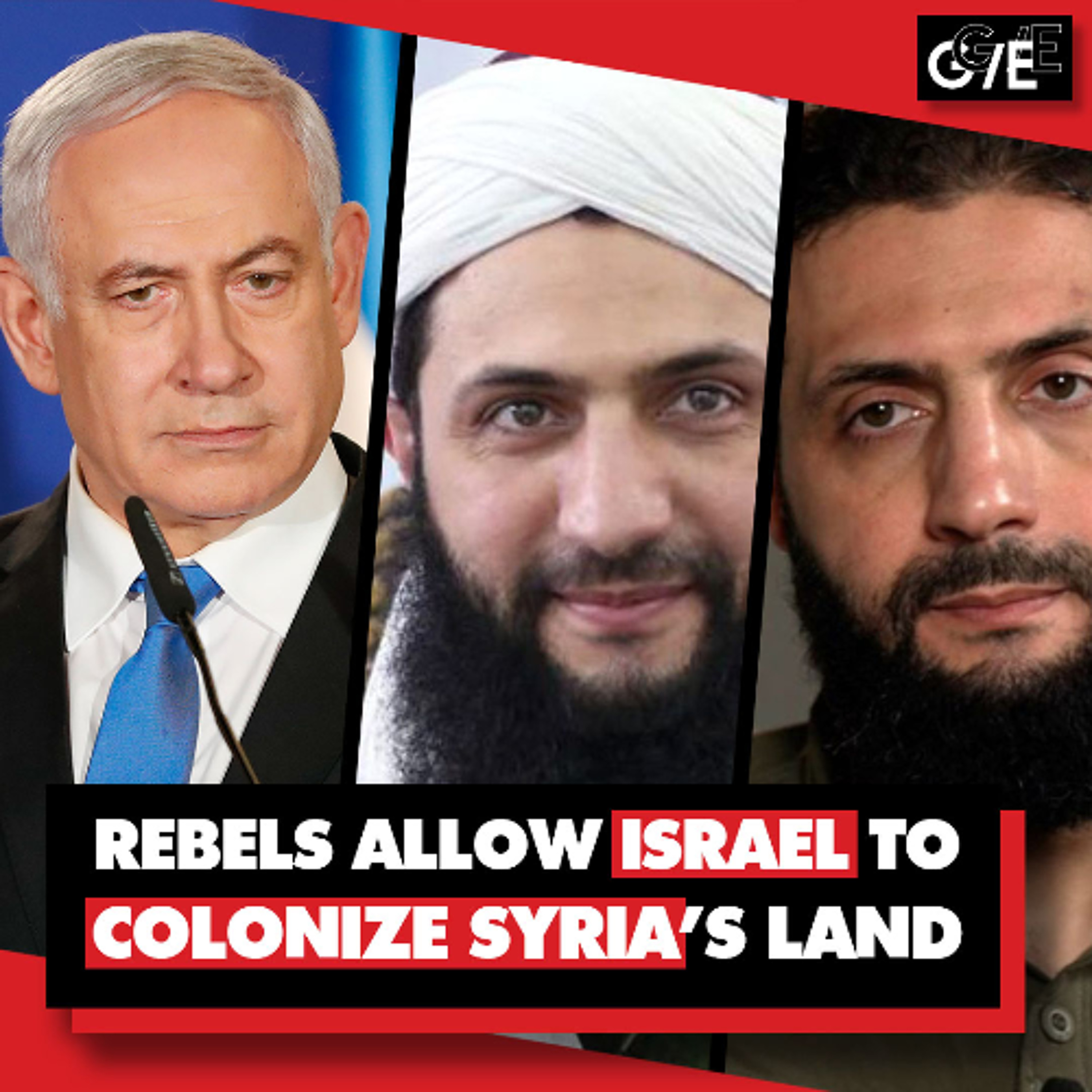 Israel colonizes Syrian territory, and anti-Assad rebels allow it, seeking more Western support
