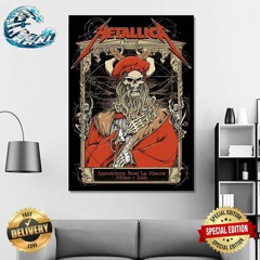 Metallica Tonight M72 World Tour Poster On May 29 In Milan Italy