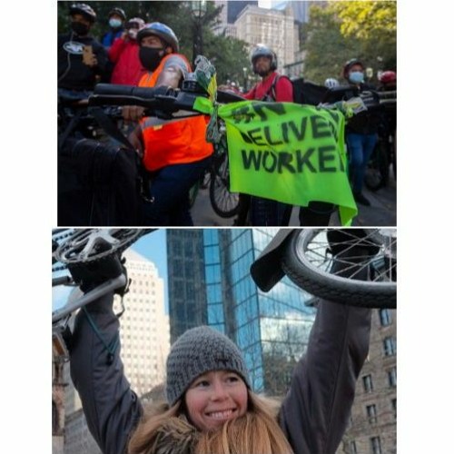 Bike Talk - NYC's Delivery Worker's Union and Bike Trains of the Pacific Northwest
