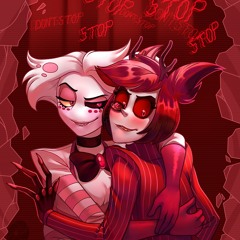 Addict and Alastor's game - Hazbin Hotel
