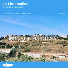 Musicologie sur Rinse France  - Marseille spéciale édition - Juillet 2020