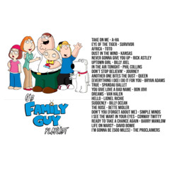 o's FAMILY GUY playlist