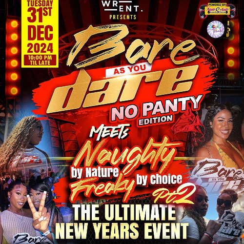 BARE AS YOU DARE LIVE AUDIO FT DJ JUVEY (NEW YEARS EVE)