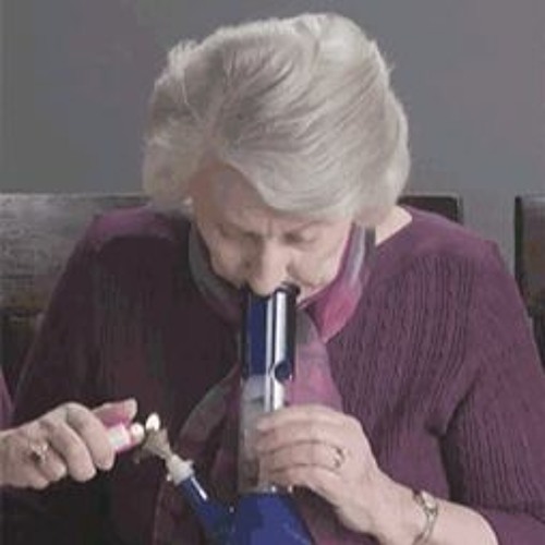 Granny jumps above the cloud