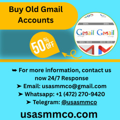 USA Best Sites To Buy_Old_Gmail_Accounts In Bulk
