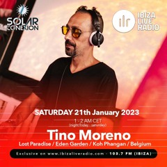 SOLAR CONEXION IBIZA LIVE RADIO SHOW With TINO MORENO 21.01.23