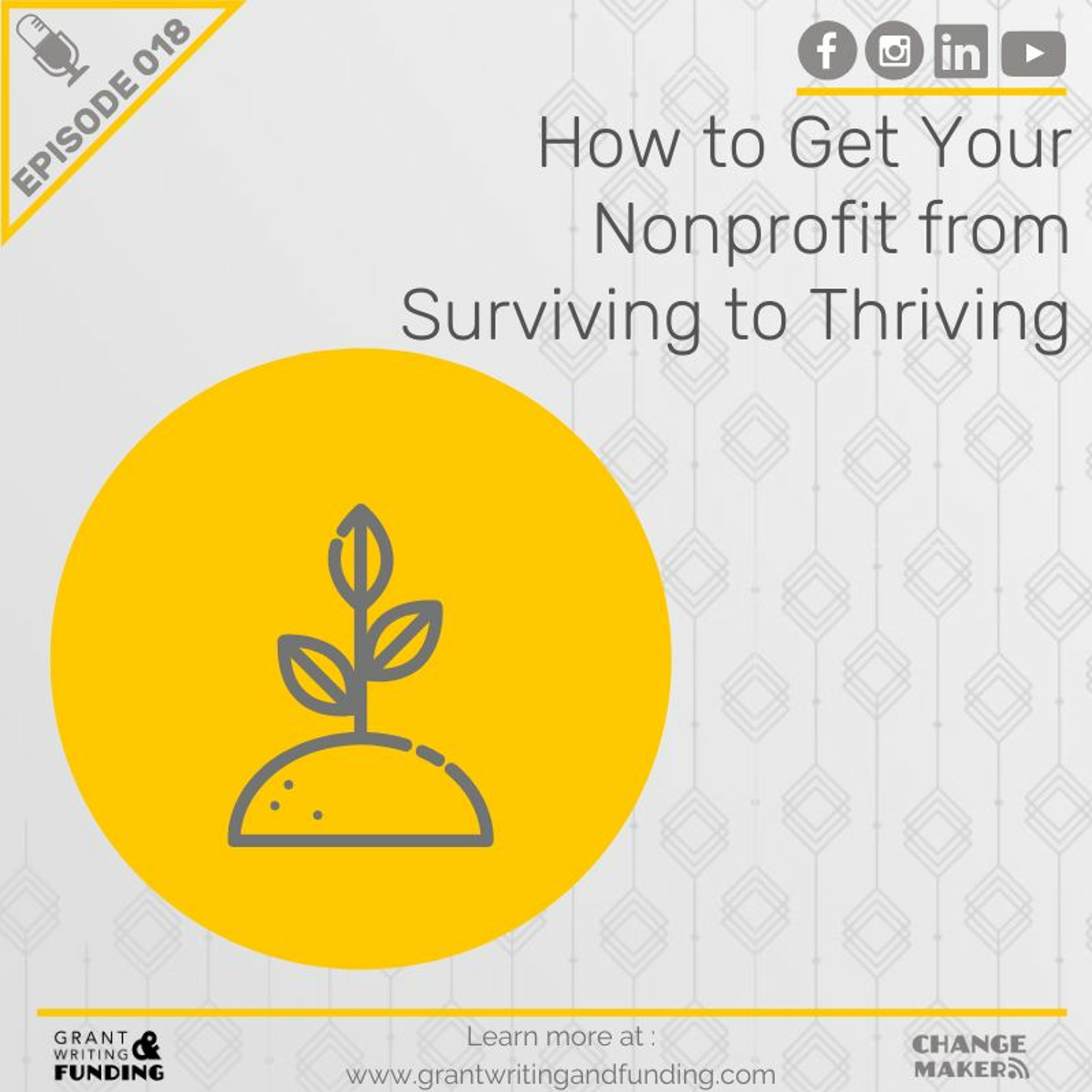 Ep. 18: How to Get Your Nonprofit from Surviving to Thriving