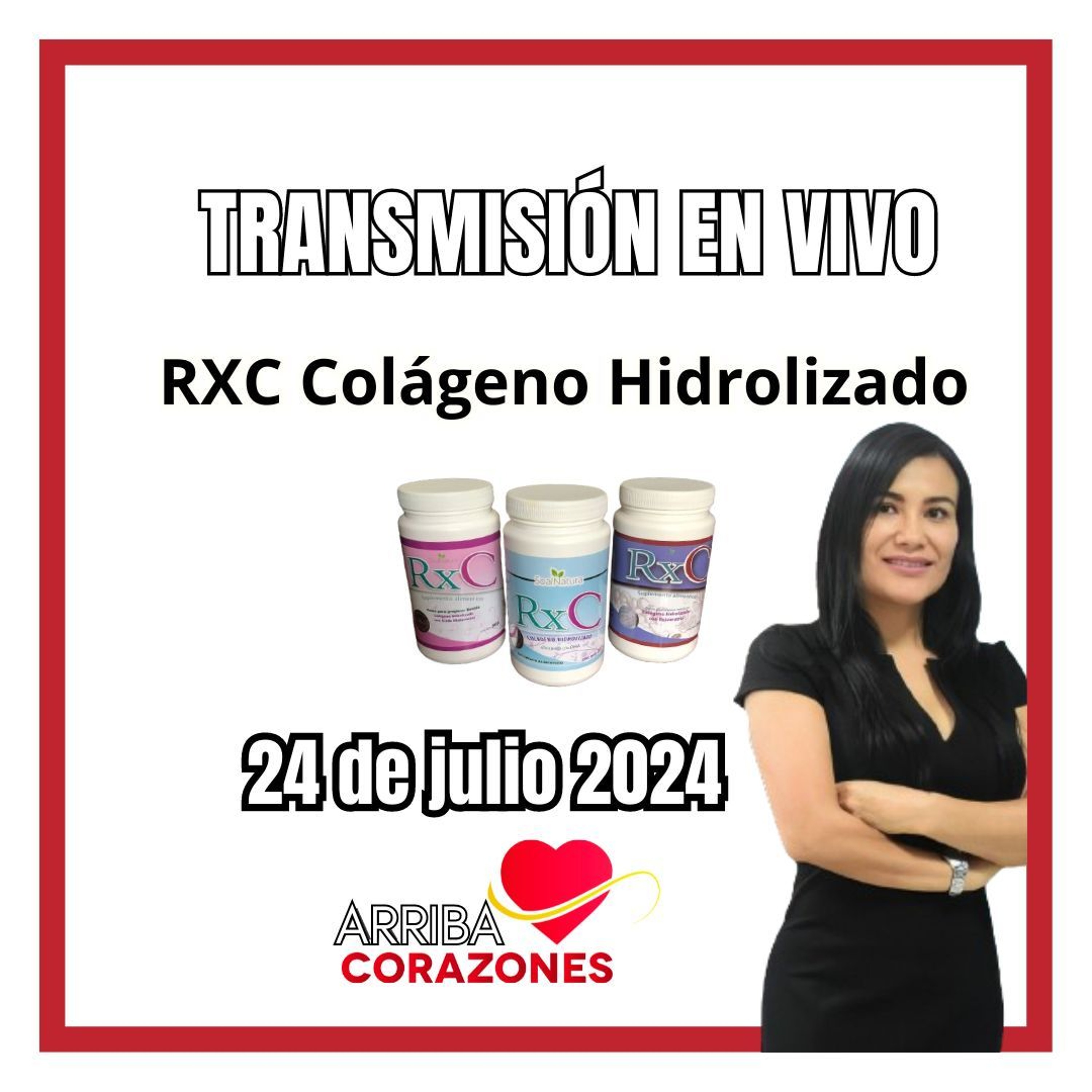 ARRIBA CORAZONES 24 DE JULIO 2024 episode artwork