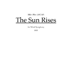 The Sun Rises