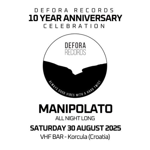 MANIPOLATO DJSET @ VHF August 2025 (Korcula-Croatia)