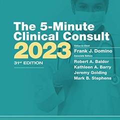 [GET] KINDLE PDF EBOOK EPUB 5-Minute Clinical Consult 2023 (The 5-Minute Consult Series) by  Frank J