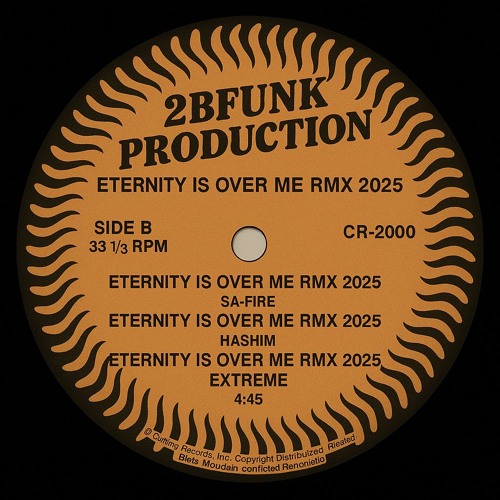 2BFUNK Eternity (Is Over Me) Dj 2BF RMX 2025
