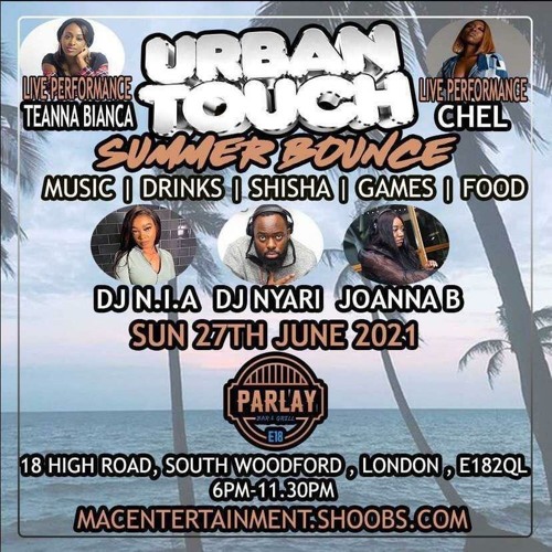 SUMMER BOUNCE SUN 27TH JUNE @ PARLAY E18 - BASHMENT MIX BY DJ N.I.A
