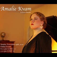 Amalie Kvam - Senior Recital -Live in Oslo 2020 - Wagner - Grieg - Clarke