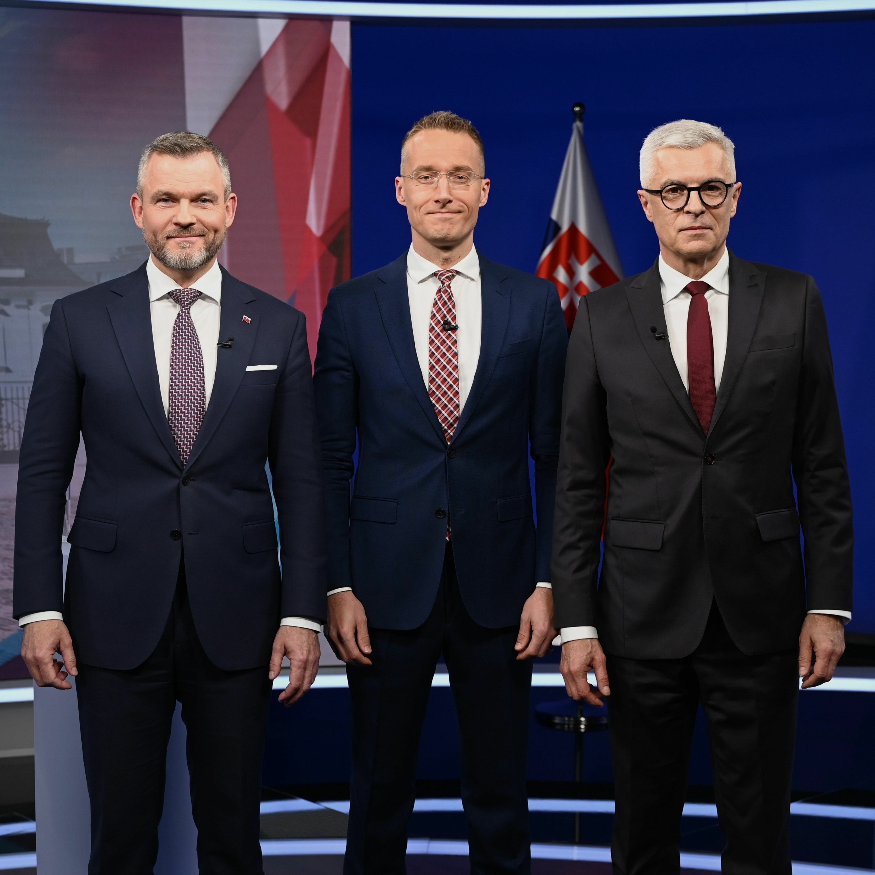 Prezident 2024: Predvolebná diskusia s Petrom Pellegrinim a Ivanom Korčokom (18. 3)