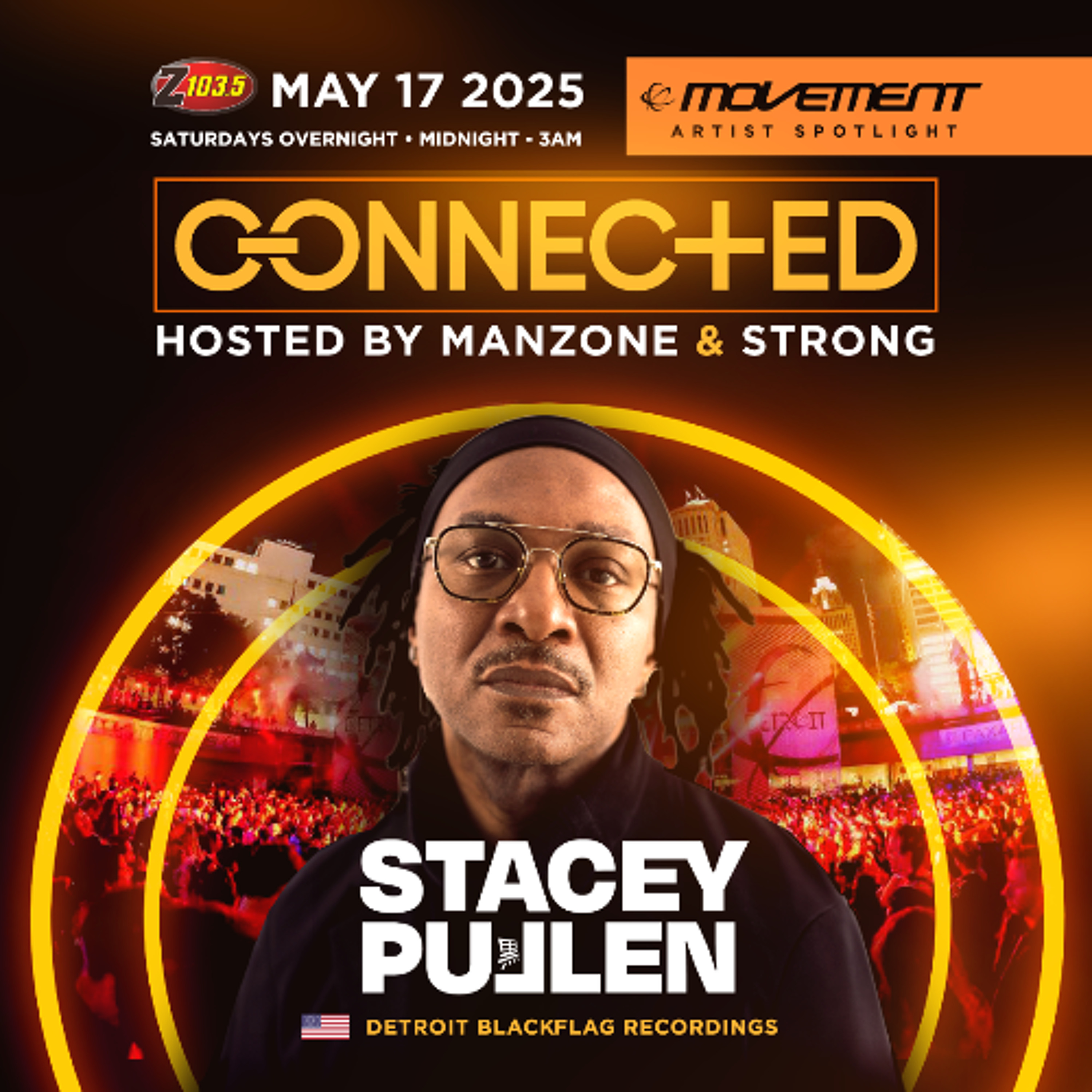 Connected Radio 123 (Stacey Pullen Guest Mix) episode artwork